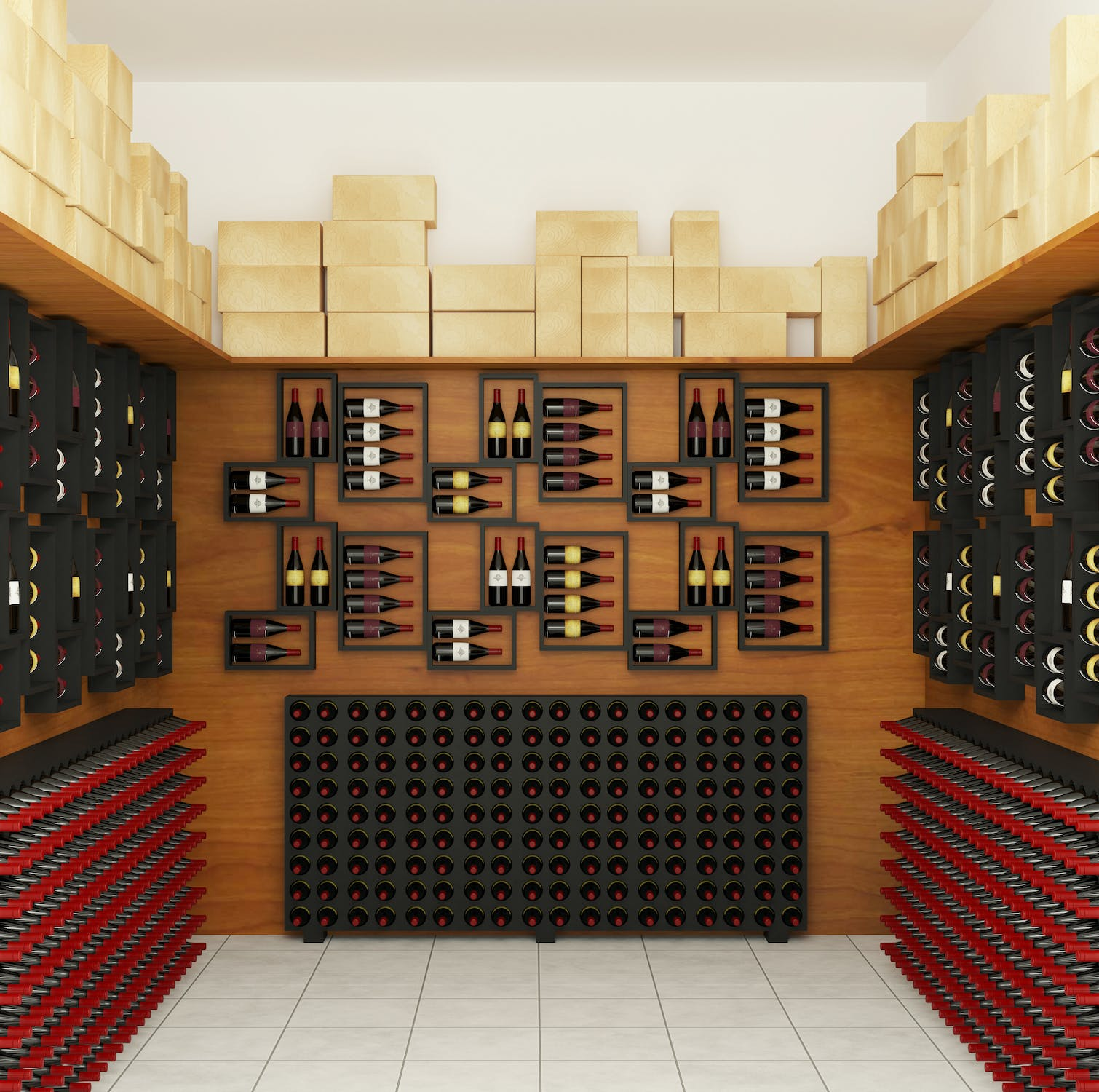 An image of a wine cellar 