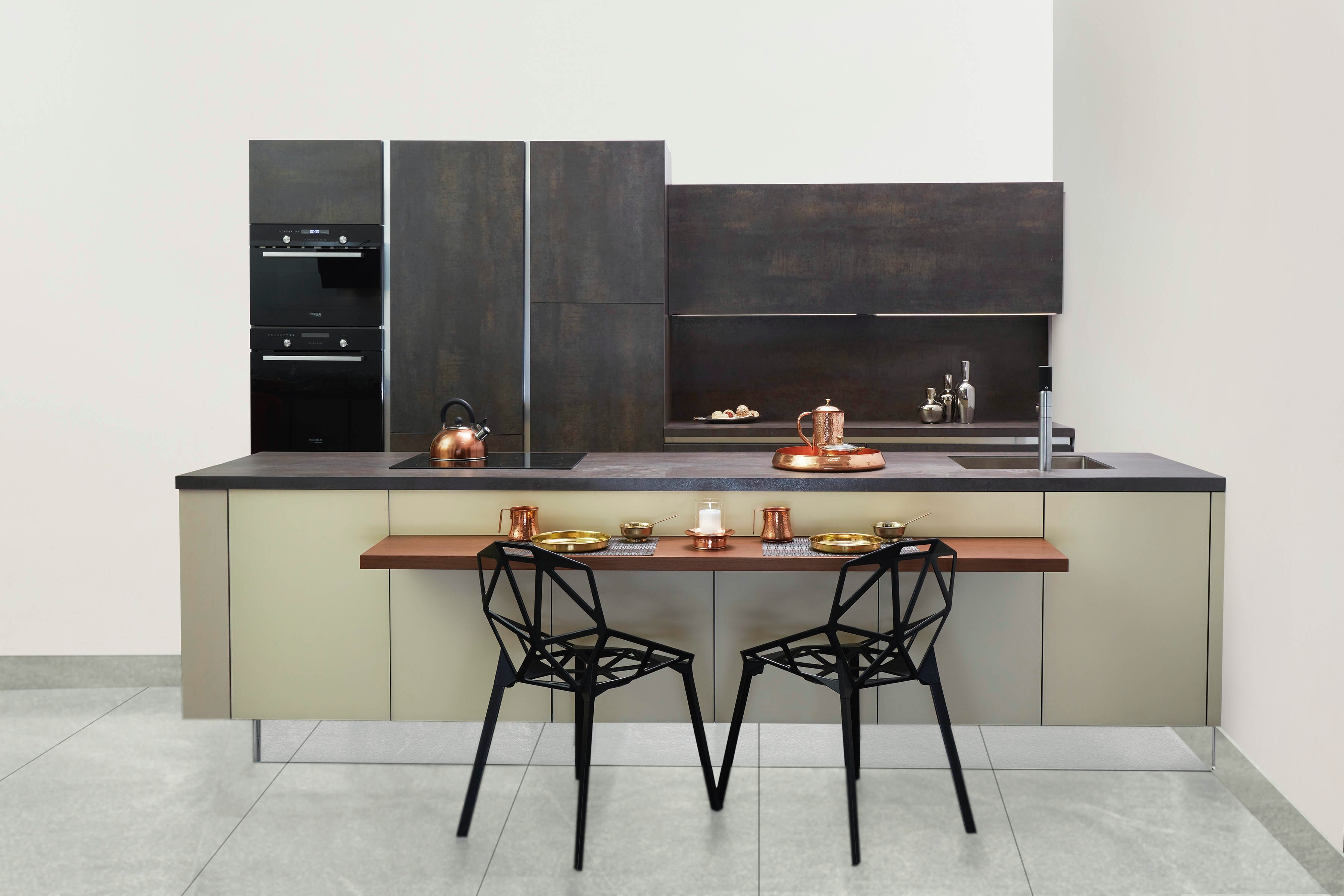 Modern kitchen with a minimal look