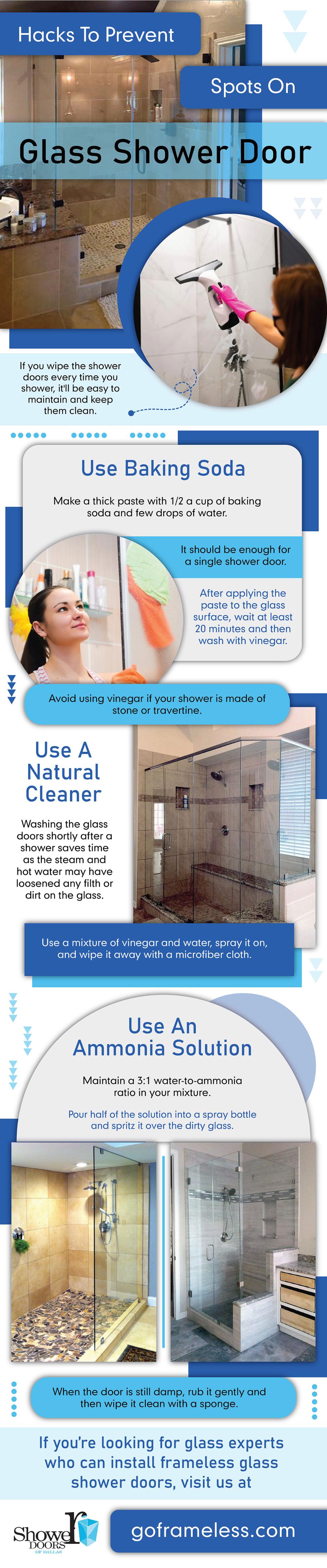 Hacks to Prevent Spots on Glass Shower Door