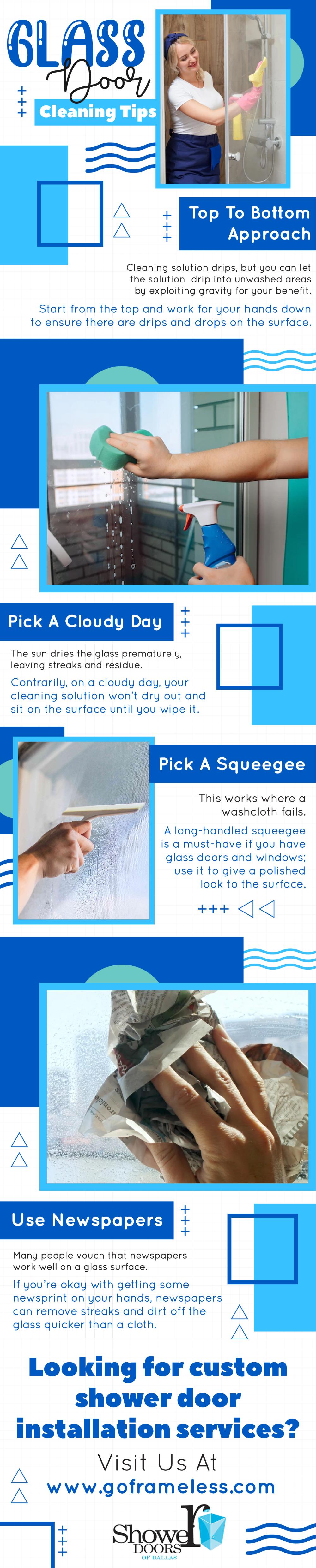 Glass Door Cleaning Tips