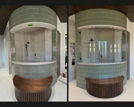 How To Separate Wet Shower Area From Rest of The Bathroom?